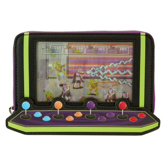 Teenage Mutant Ninja Turtles Wallet - Vintage Arcade