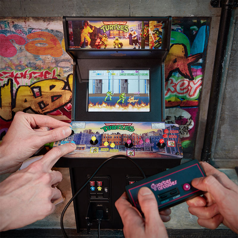 Borne d’arcade Tortues Ninja Quarter Arcade