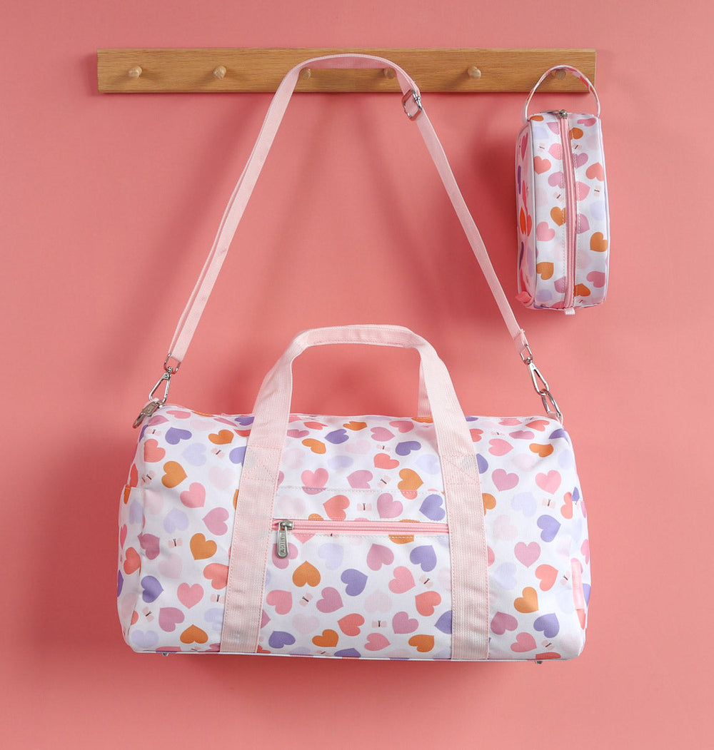 Trousse de toilette enfant - Cœurs