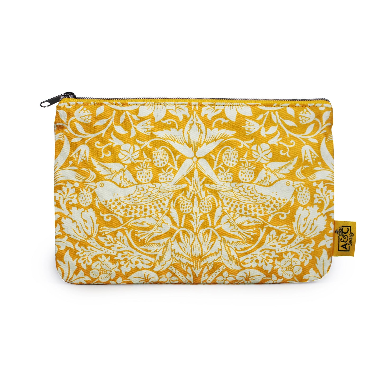 Pochette en coton William Morris - ACS Quince 16 cm x 24 cm