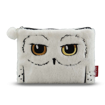 Pochette en peluche Harry Potter - Hedwige 16 cm x 24 cm