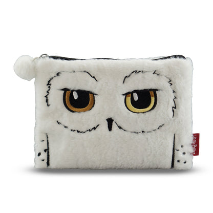 Pochette en peluche Harry Potter - Hedwige 16 cm x 24 cm