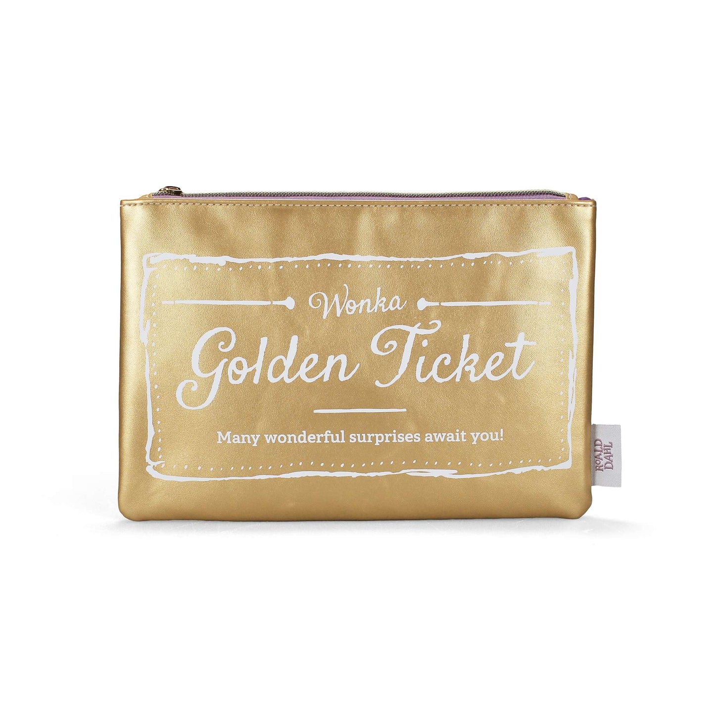 Pochette Roald Dahl - Charlie Golden Ticket 16 x 24 cm