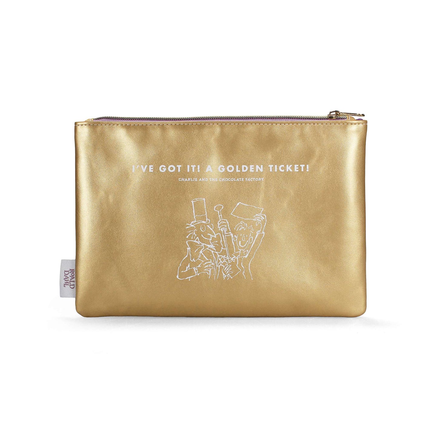 Pochette Roald Dahl - Charlie Golden Ticket 16 x 24 cm