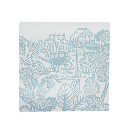 Dessous-de-plat Kate Heiss - bleu poudré - 20 cm