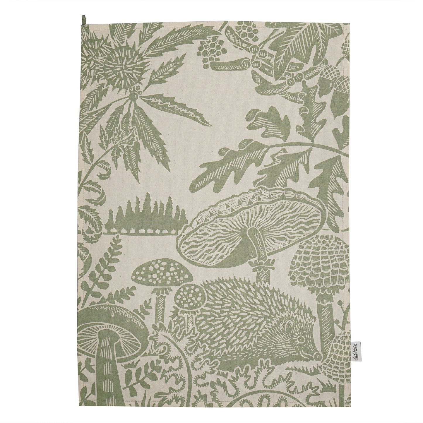 Torchon Kate Heiss vert Woodland