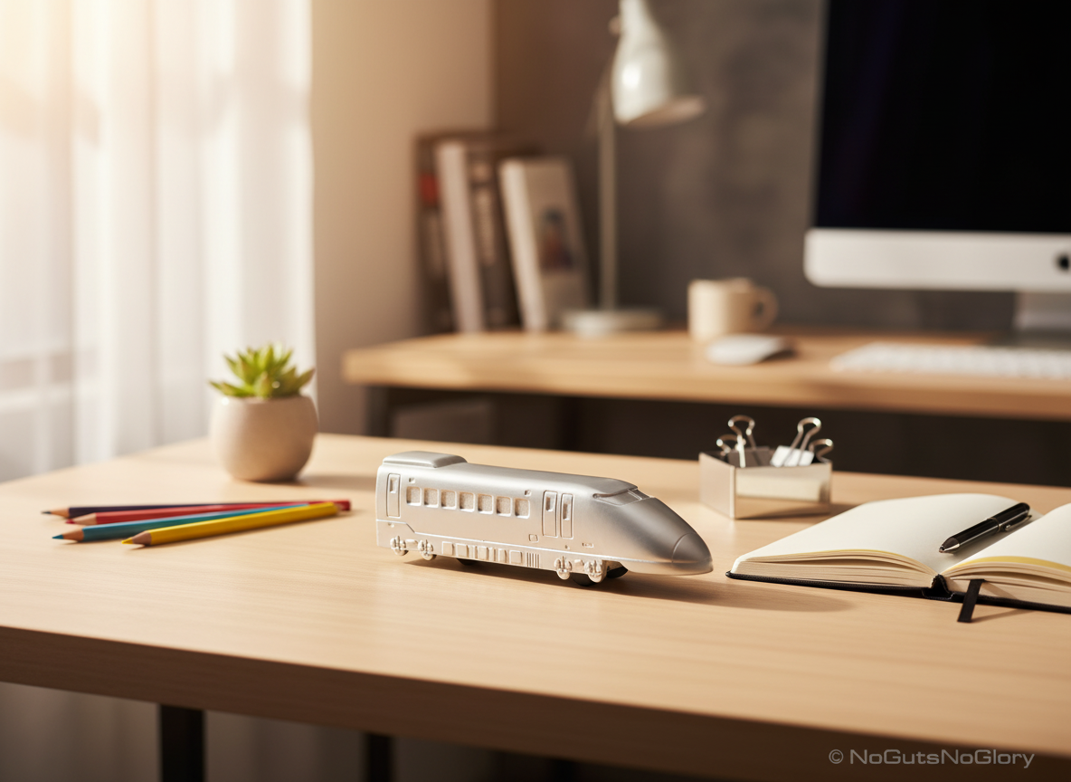 Tamaño de lápiz y imán de trombón TGV