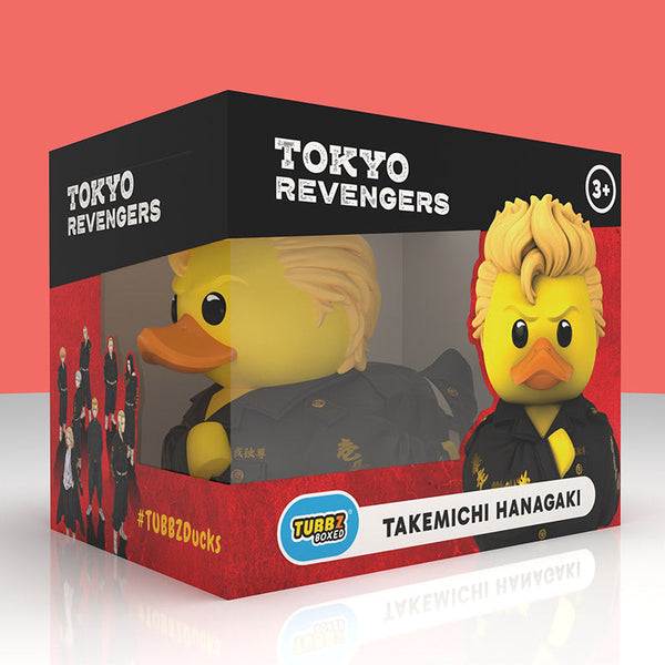 Figurine TUBBZ Tokyo Revengers – Takemichi Hanagaki, édition en boîte : boîte de présentation