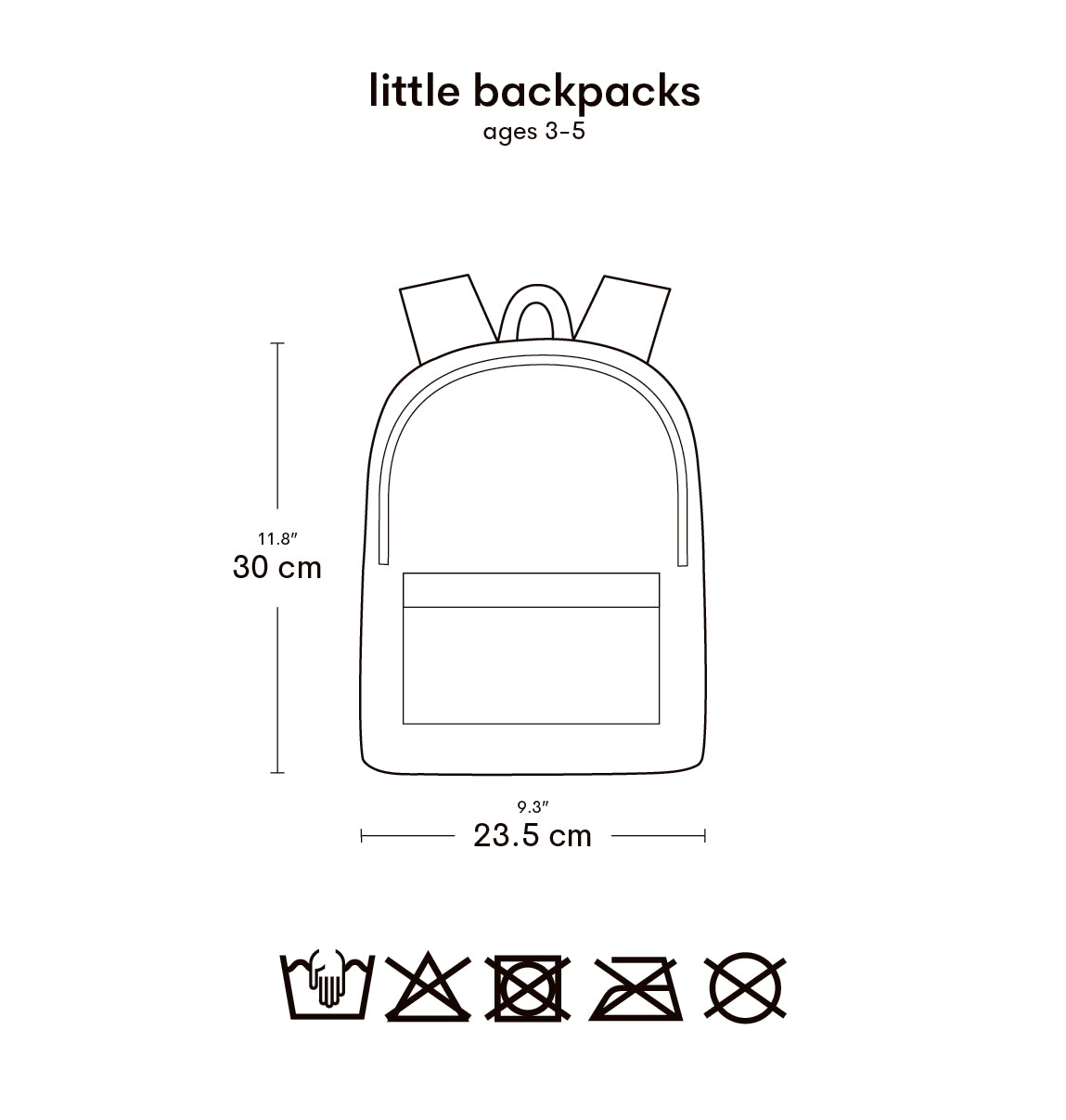 Petit sac à dos enfant - Galaxie – vue 6 – A Little Lovely Company