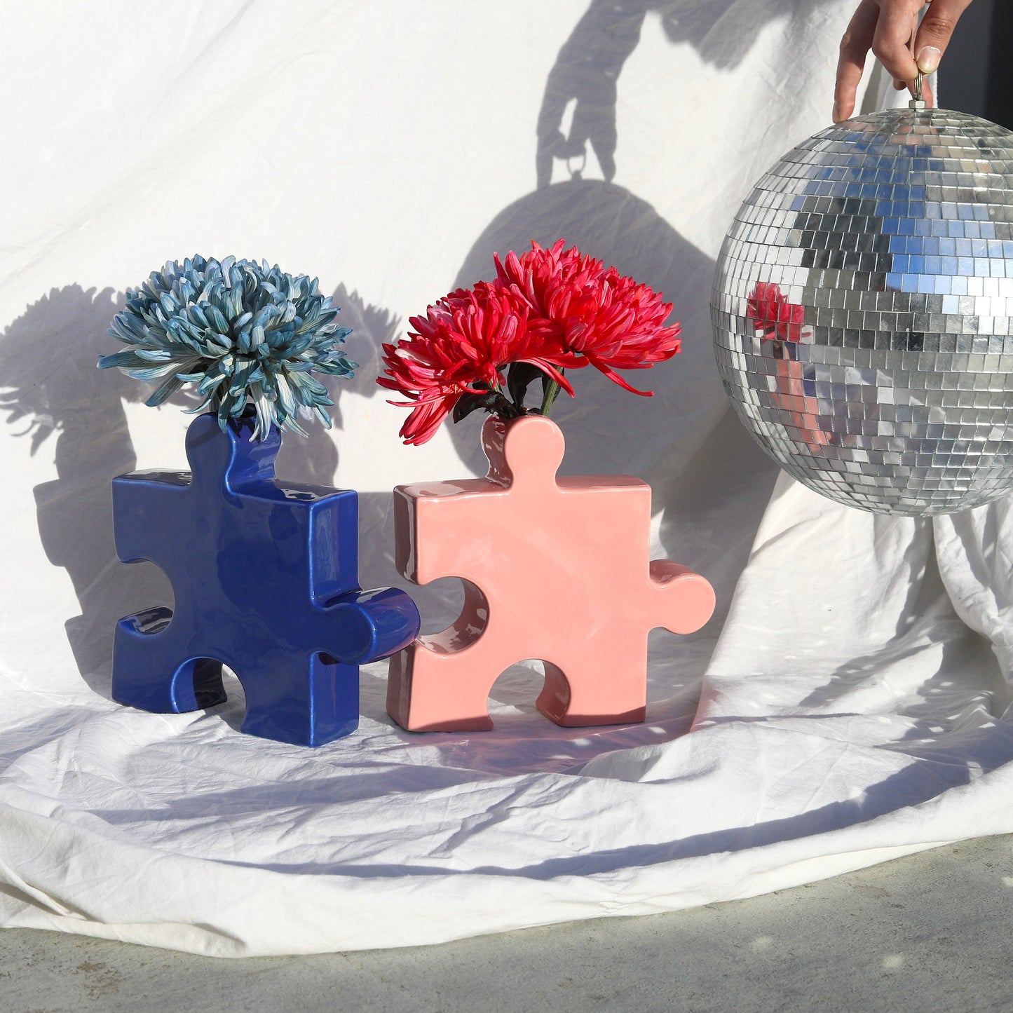 Puzzle bleu