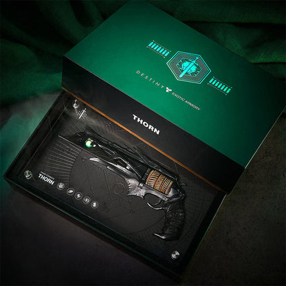Plaque Réplique Destiny Exotic Armory Collection "Thorn"