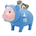 Maialino blu bambino