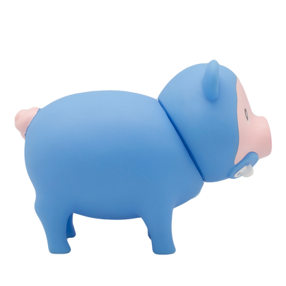 Cerdito Bebé Niño Azul