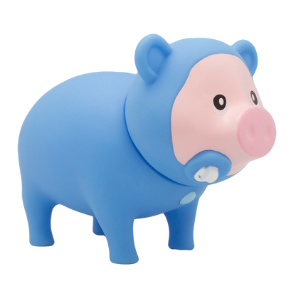 Cerdito Bebé Niño Azul