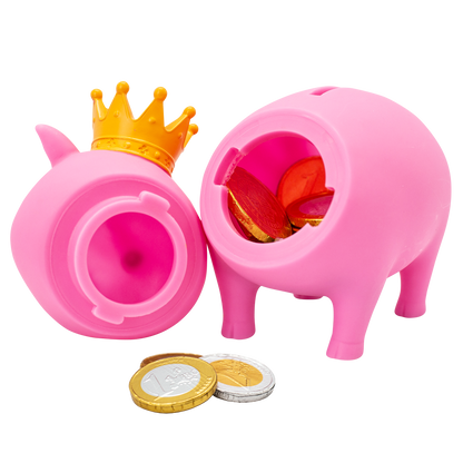 Coroa de porco rosa