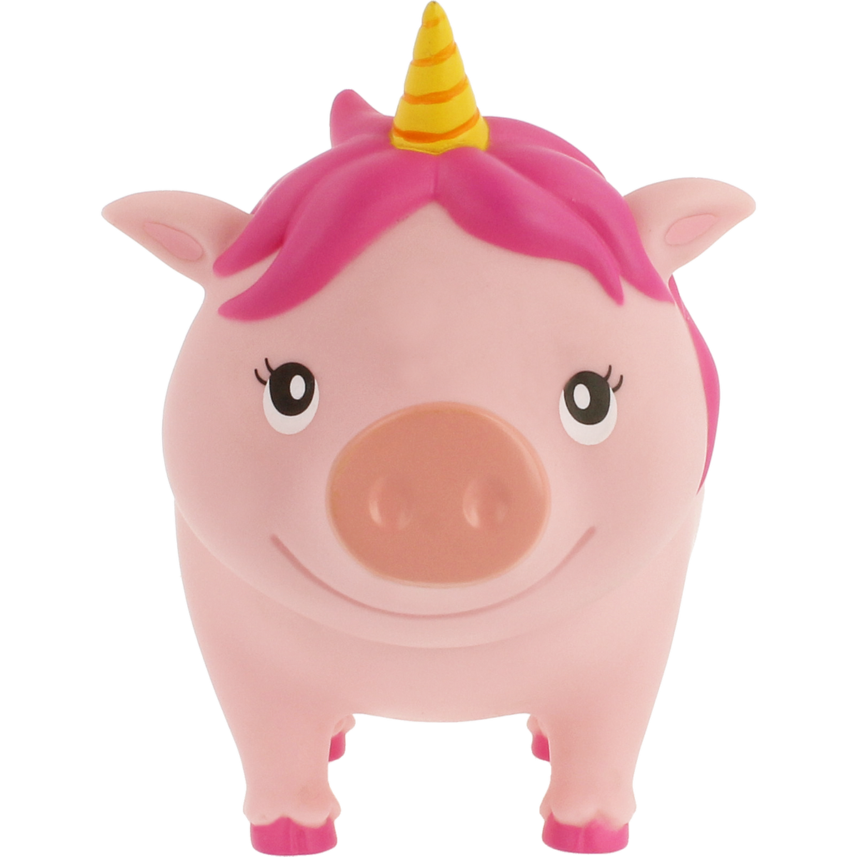 Porco unicórnio rosa