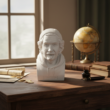 Einstein Sparschwein - Historischer Hipster