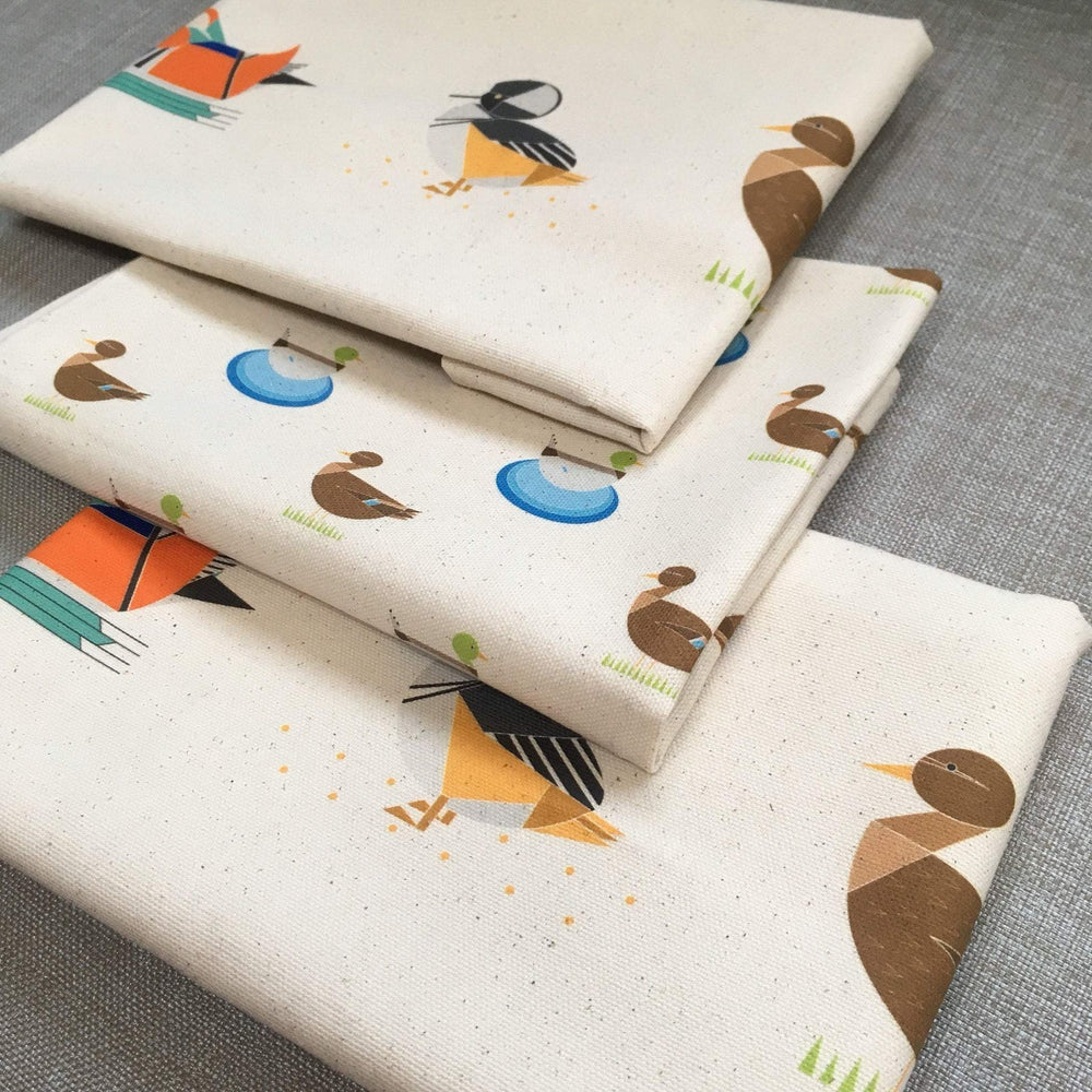 Eendjes-vaatdoek, meneer en mevrouw Mallard