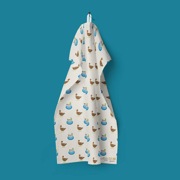 Eendjes-vaatdoek, meneer en mevrouw Mallard
