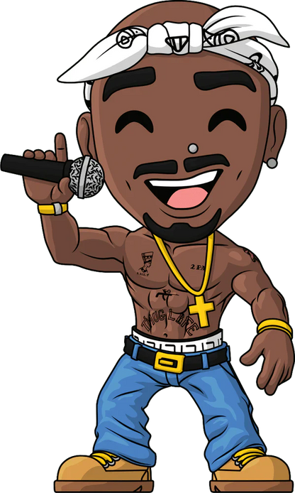 Tupac Shakur Vinyl figurine Tupac Youtooz