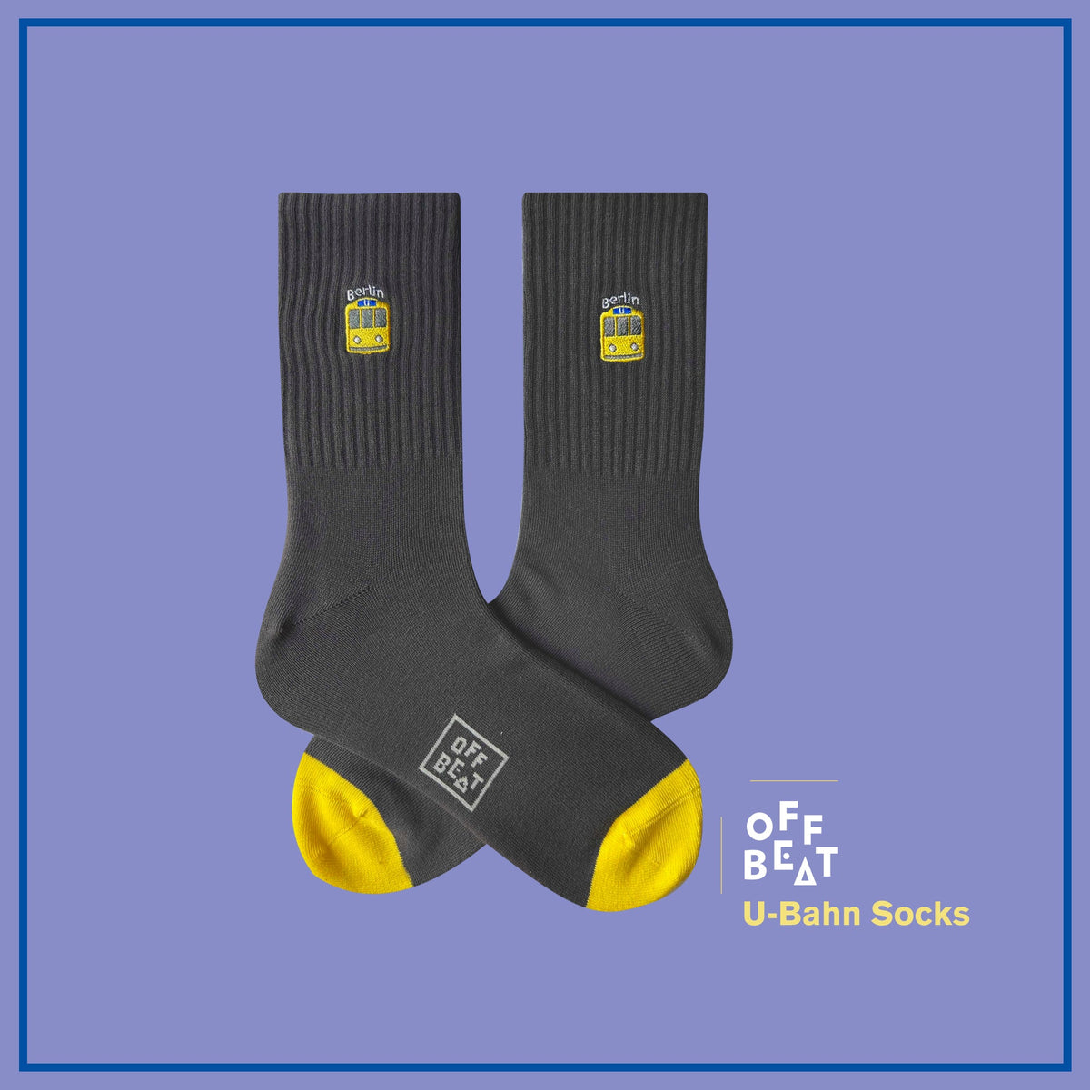 Embroidered Socks Subway