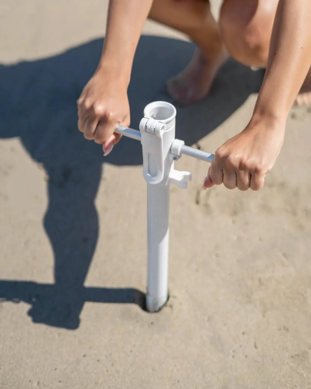 Sombrilla de playa compacta premium – GROOVIE