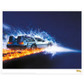 Affiche collector Retour vers le Futur