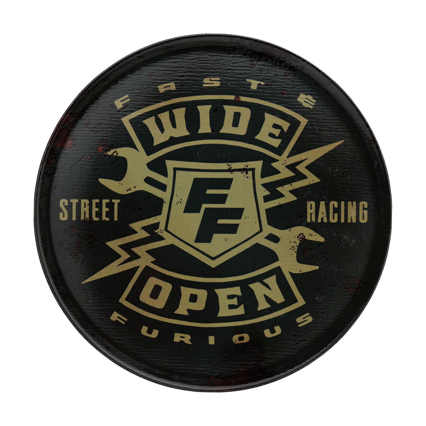 Sous-verres Fast & Furious - 4 Vintage Style
