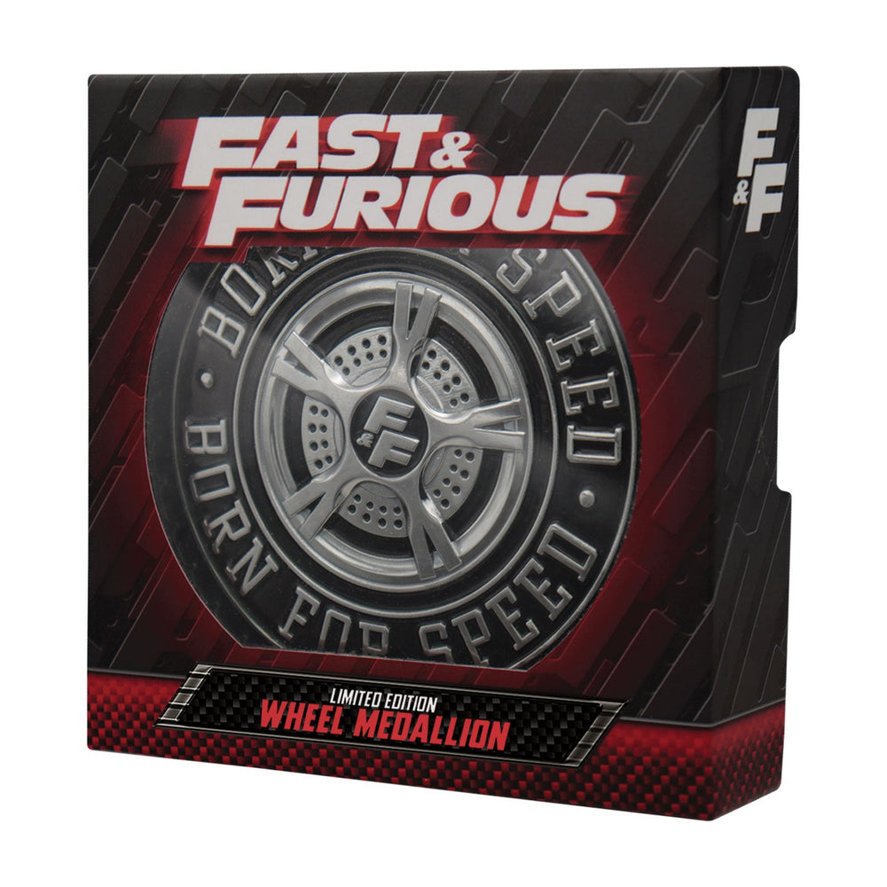 Fast & Furious Collector's Medallion - 'Born for Speed'