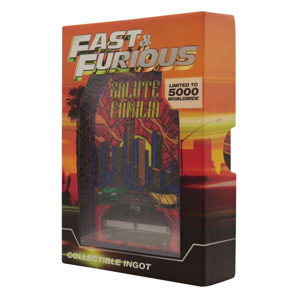 Fast & Furious Collector Ingot - Stained Glass Style Metal