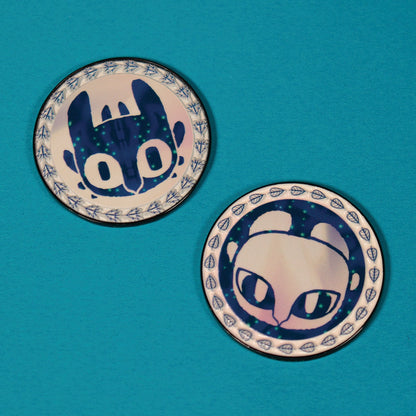 Dragons Coin - Toothless/Light Fury