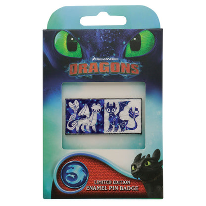Dragones de Pin - Krokmou/Furia Luminosa