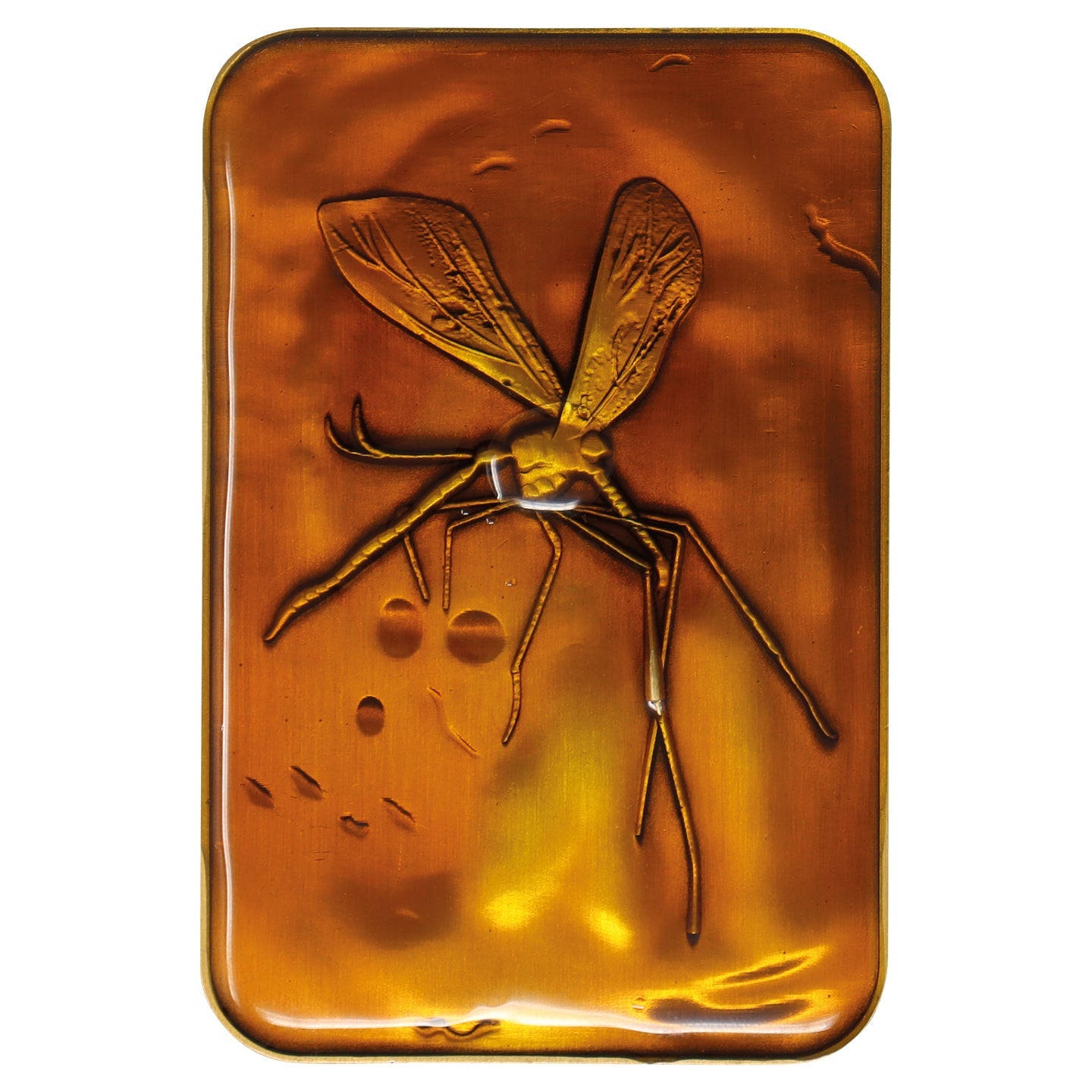 Lingot en métal Collector Jurassic Park - Mosquito in Amber