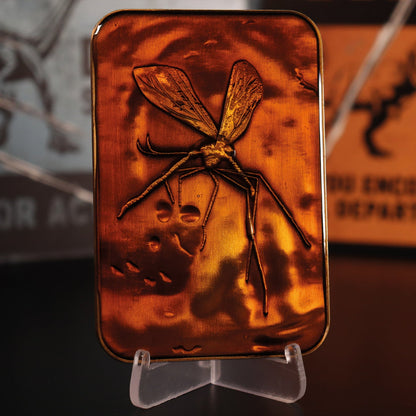 Lingot en métal Collector Jurassic Park - Mosquito in Amber
