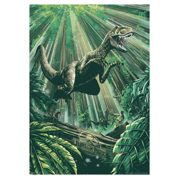 Affiche collector Jurassic Park - 30e anniversaire