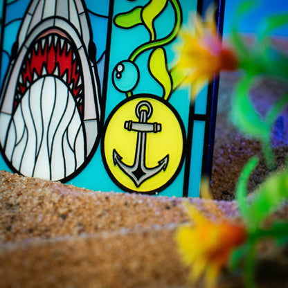 Lingot collector Les Dents de la Mer - Stained Glass Style