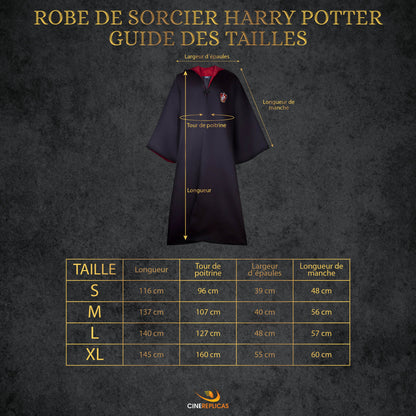 Tenue Complète Gryffondor Adultes