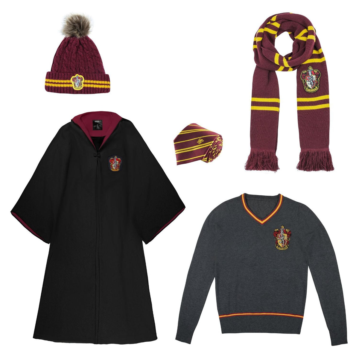 Tenue Complète Deluxe Gryffondor Adultes