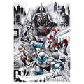 Affiche collector Tortues Ninja - 40th Anniversary
