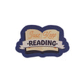 ステッカー ビニール Just Keep Reading