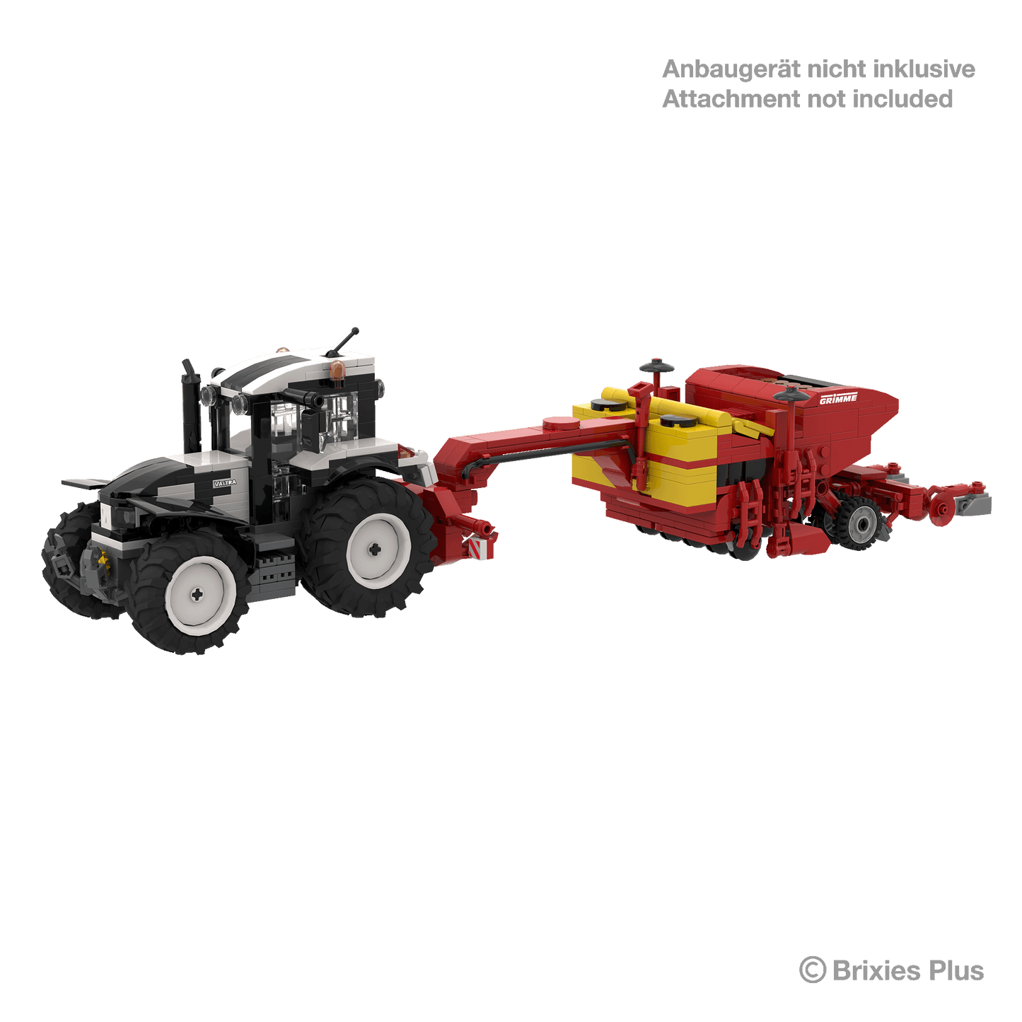 BRIXIES Plus Valtra T255 weiß