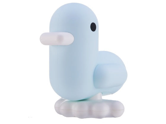 Luz de la noche de pato azul