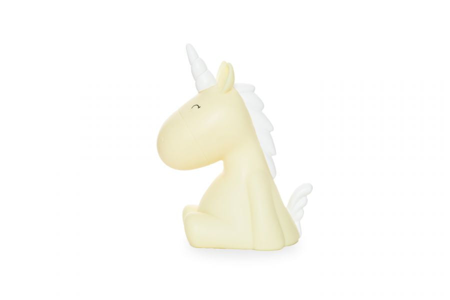 Yellow unicorn night light