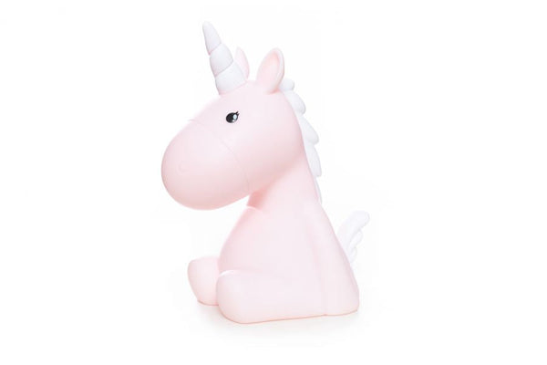 Luce notturna unicorno rosa