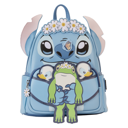 Mini mochila Lilo &amp; Stitch - Stitch Springtime Daisy