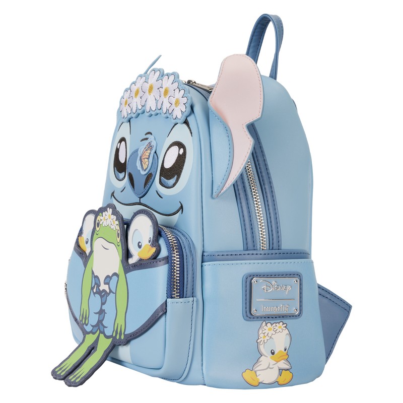 Mini mochila Lilo &amp; Stitch - Stitch Springtime Daisy