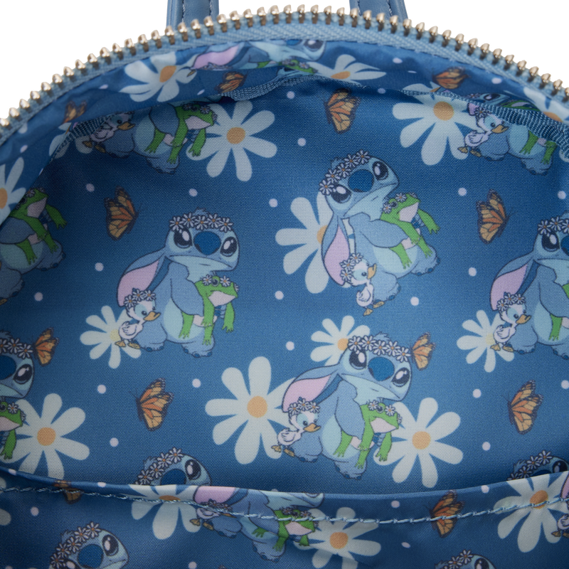 Mini mochila Lilo &amp; Stitch - Stitch Springtime Daisy