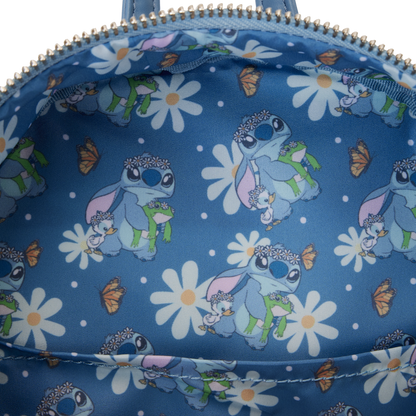 Mini mochila Lilo &amp; Stitch - Stitch Springtime Daisy