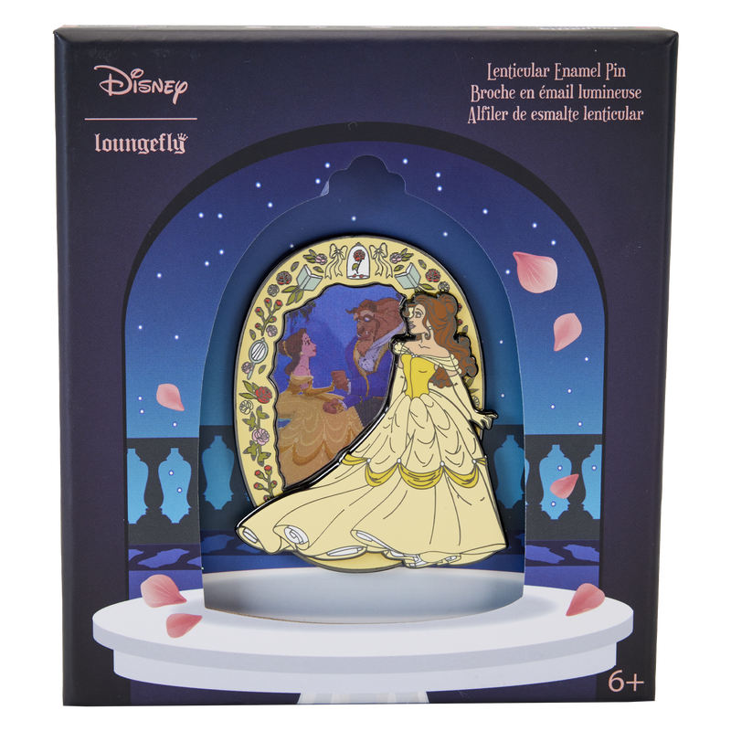 Beauty and the Beast "Belle" Lenticular Pins - Princess Series