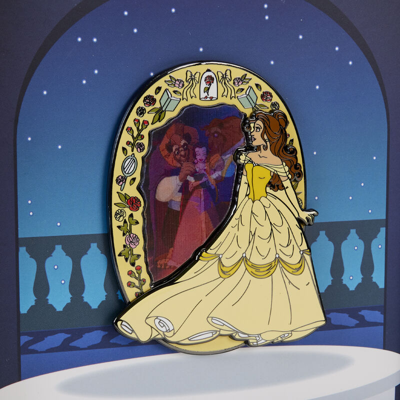 Beauty and the Beast "Belle" Lenticular Pins - Princess Series